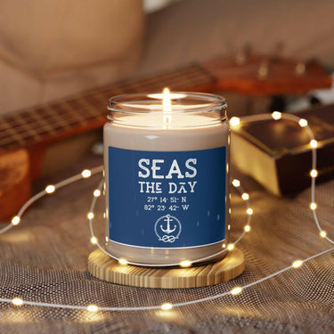 Scented Seas The Day Personalized Soy Candle, 4 Scents, 9oz